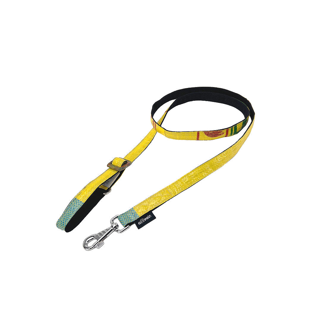 Fairtrade Hundeleine "Halt mich!", mit Handschlaufe - versch. Farben