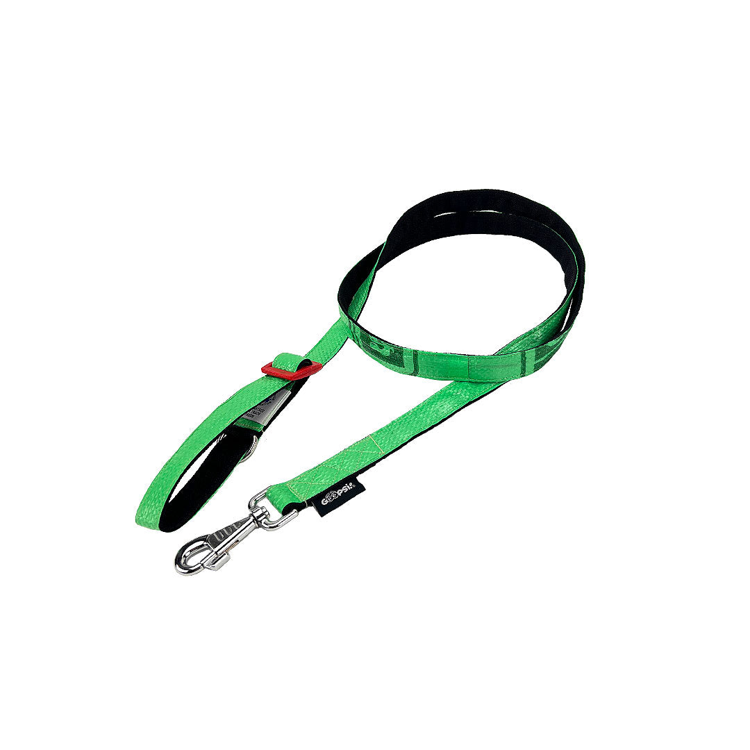 Fairtrade Hundeleine "Halt mich!", mit Handschlaufe - versch. Farben