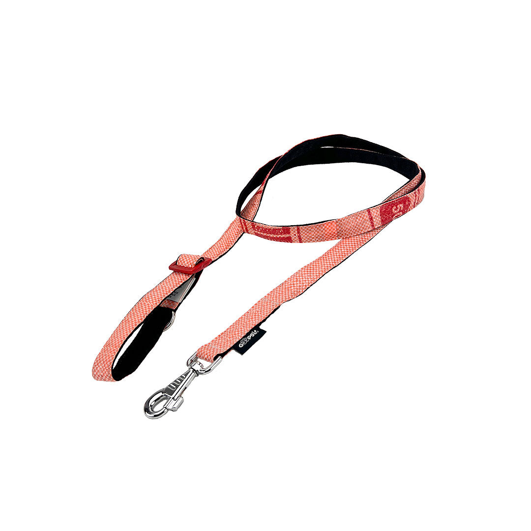 Fairtrade Hundeleine "Halt mich!", mit Handschlaufe - versch. Farben