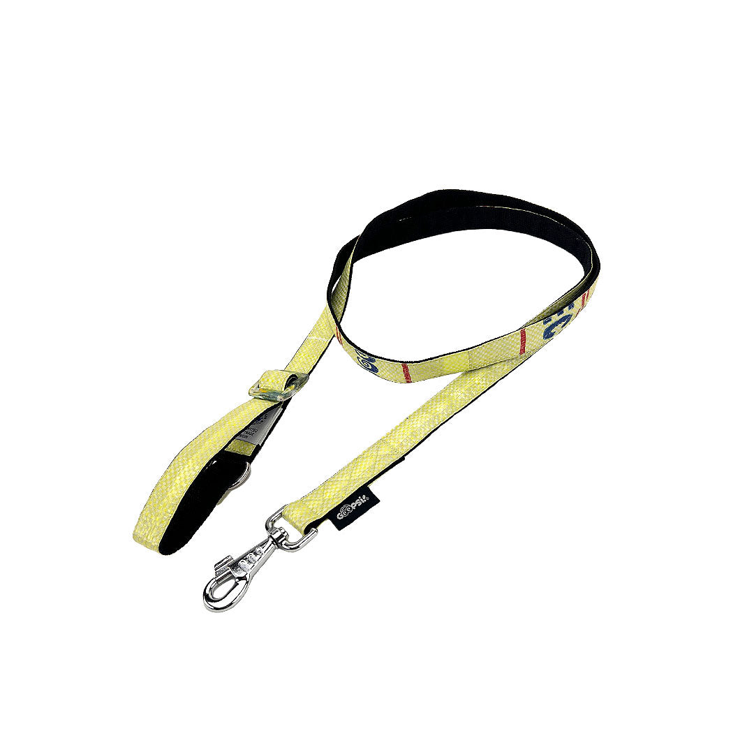 Fairtrade Hundeleine "Halt mich!", mit Handschlaufe - versch. Farben