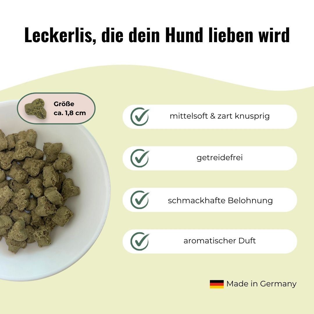 vegetarische Hundeleckerlis