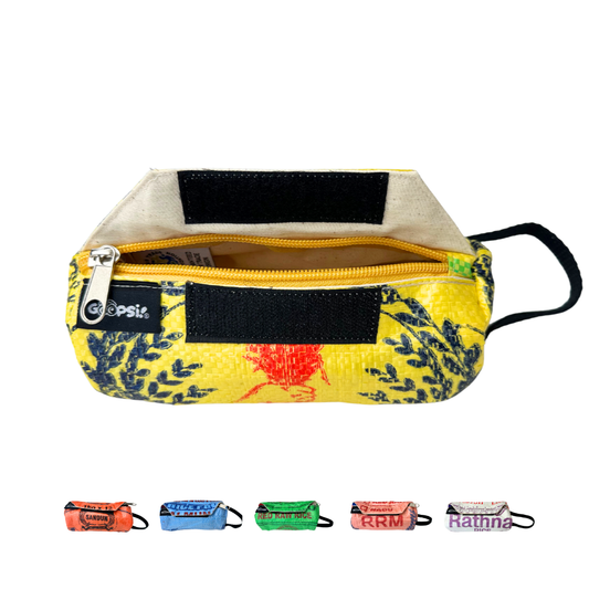 Futterbeutel, Futterdummy aus Reissack