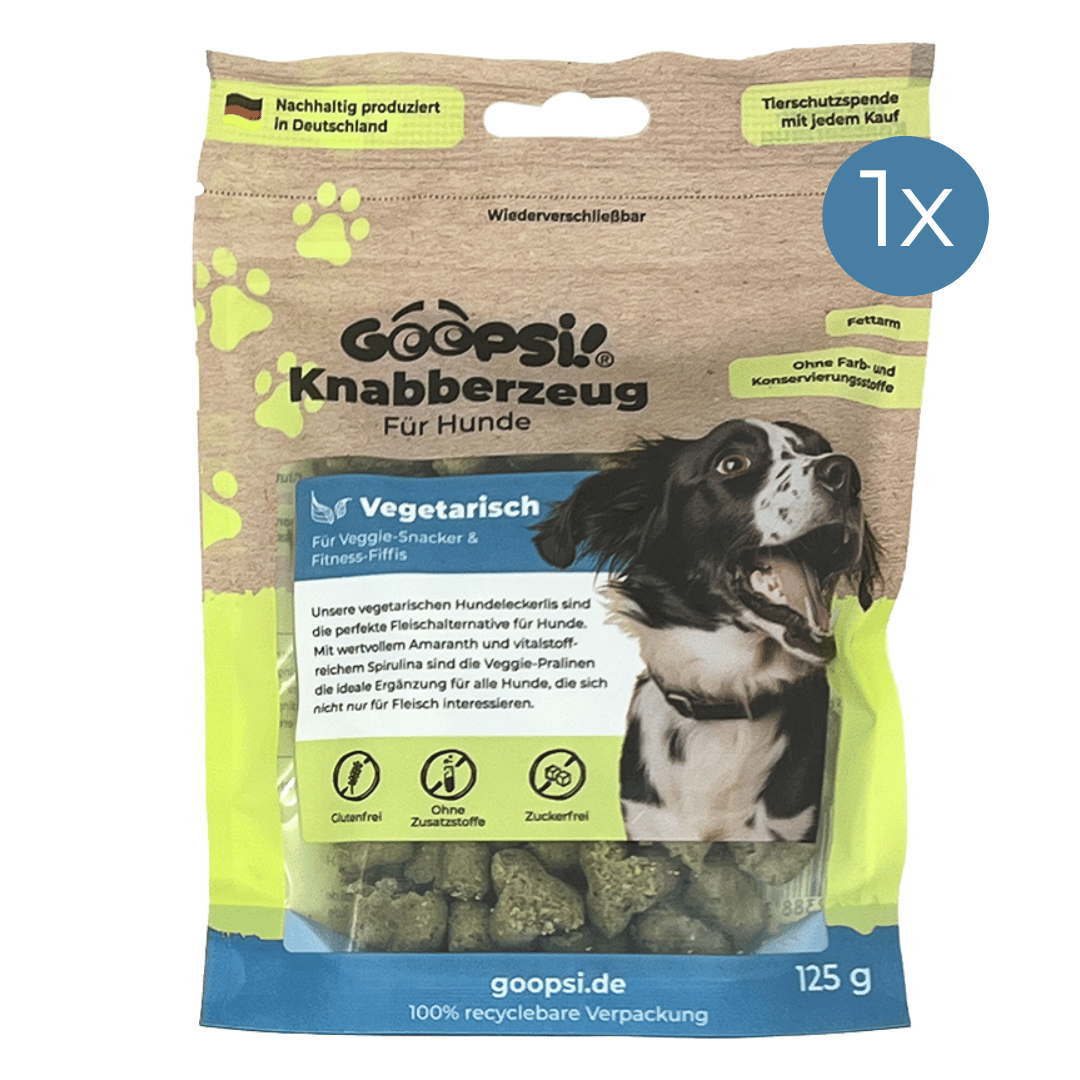 vegetarische Hundeleckerlis