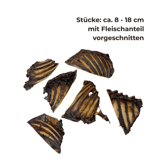 Rehrippenbogen gestückelt