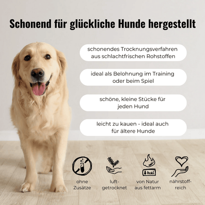 Rinderlunge Trainingshappen 500g