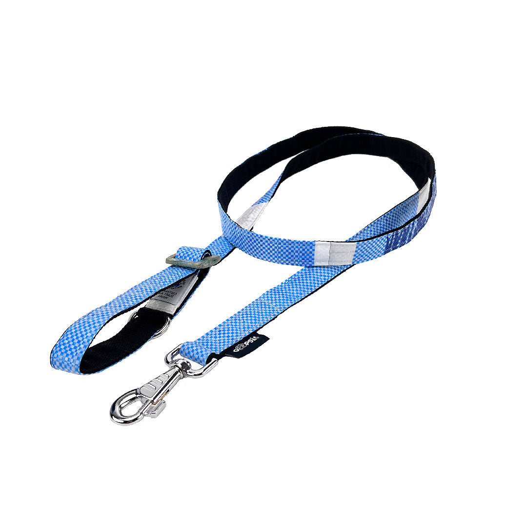Bundle Hundeleine/Halsband in versch. Größen "Blau"
