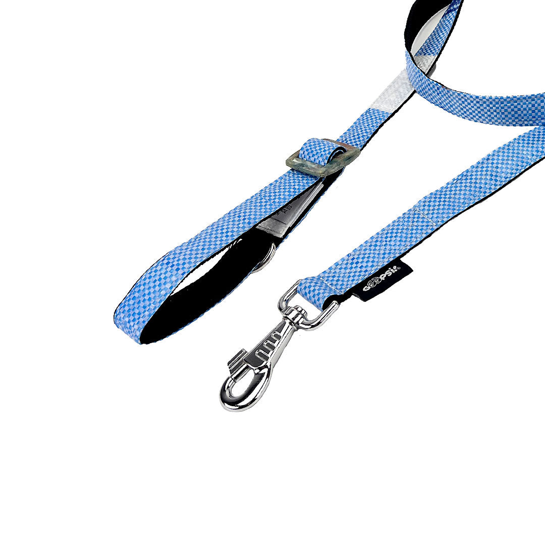 Bundle Hundeleine/Halsband in versch. Größen "Blau"
