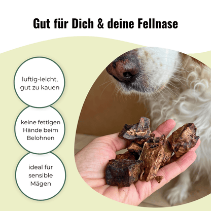 Snack-Set Mix – 300 g Rehrippen & 500 g Rinderlungenwürfel