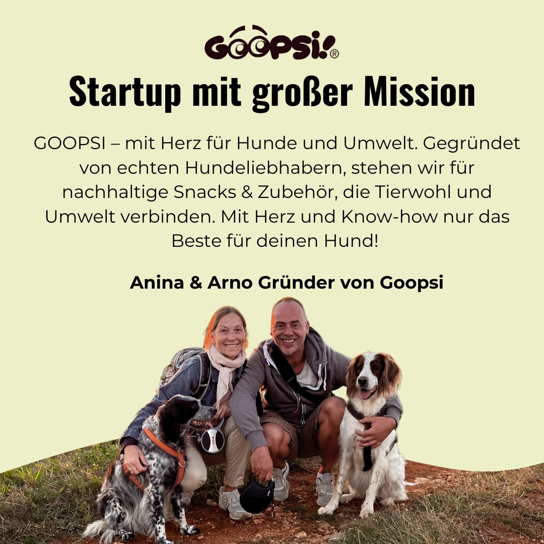 Rehbeine mit Fell für Hunde, getrocknet