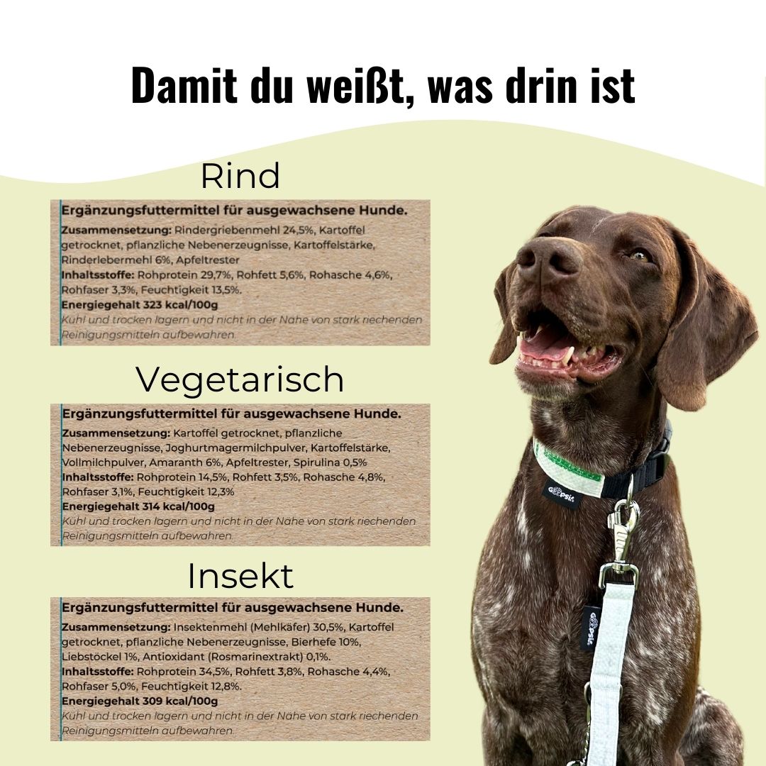 Hundeleckerlis Probierpaket