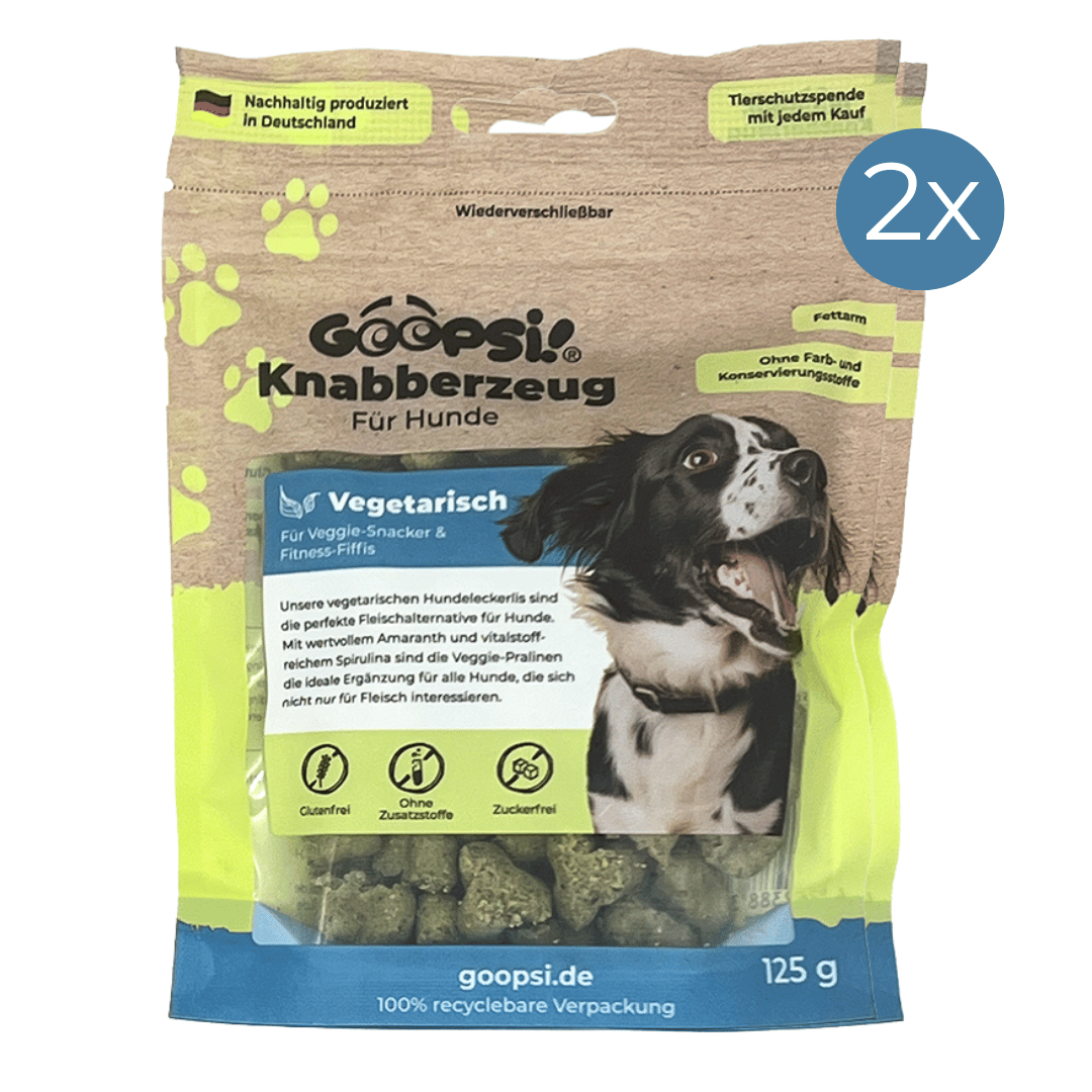 vegetarische Hundeleckerlis