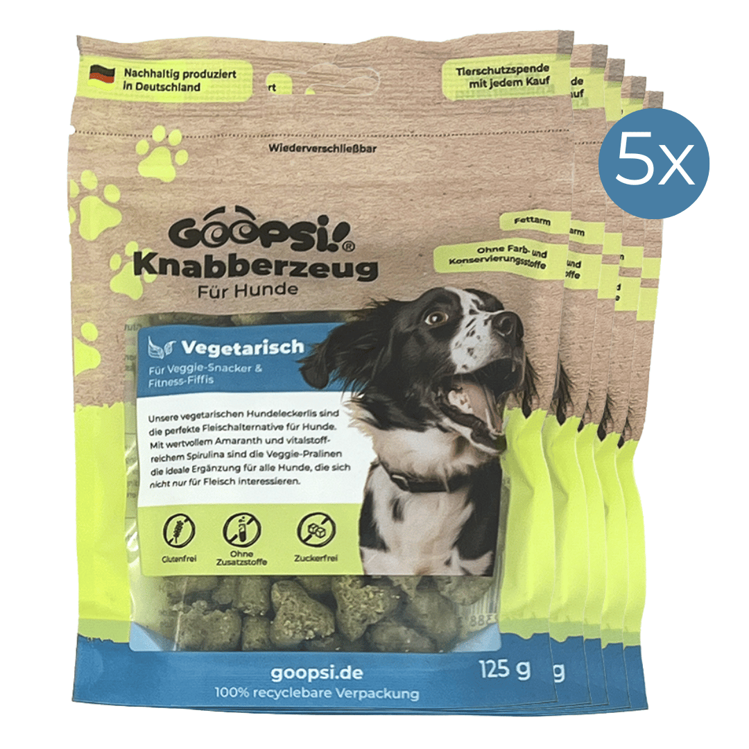 vegetarische Hundeleckerlis