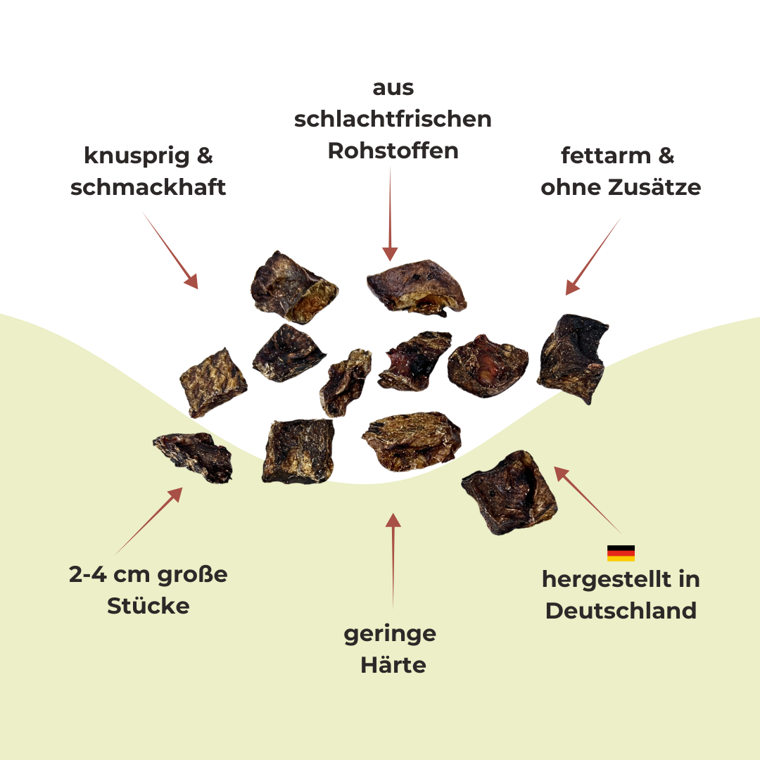 Rinderlungenwürfel 500g