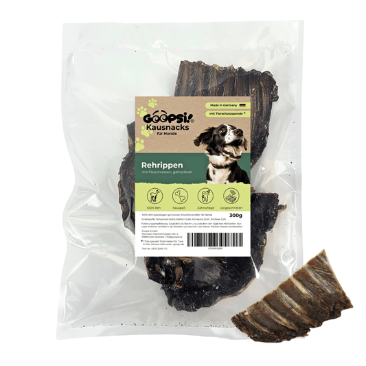 Rehrippen in Stücke vorgeschnitten - ab 300g