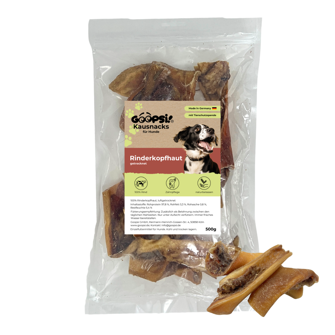 Rinderkopfhaut 500g