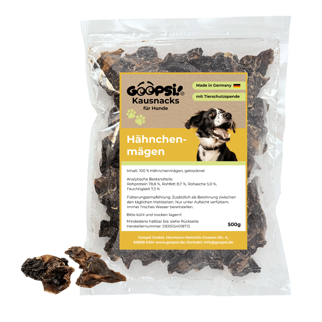 Hähnchenmägen getrocknet - 500g