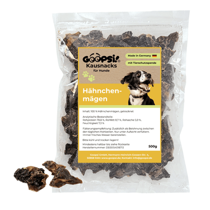 Hähnchenmägen getrocknet - 500g
