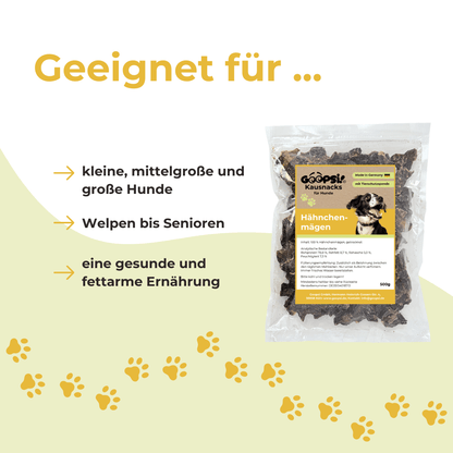 Hähnchenmägen getrocknet - 500g