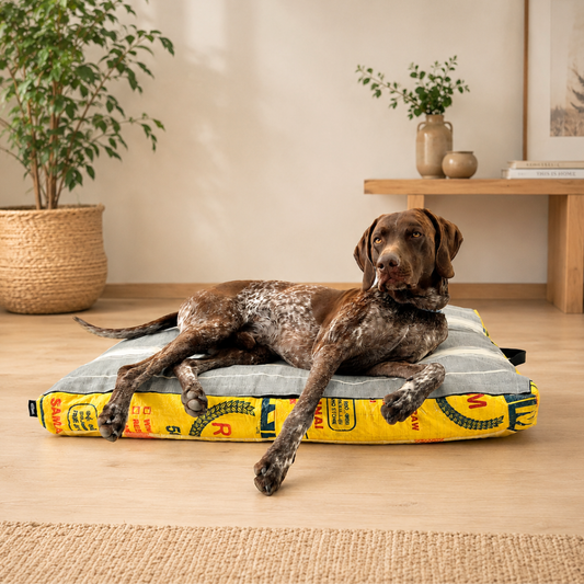 Hundekissen mit Baumwollfüllung