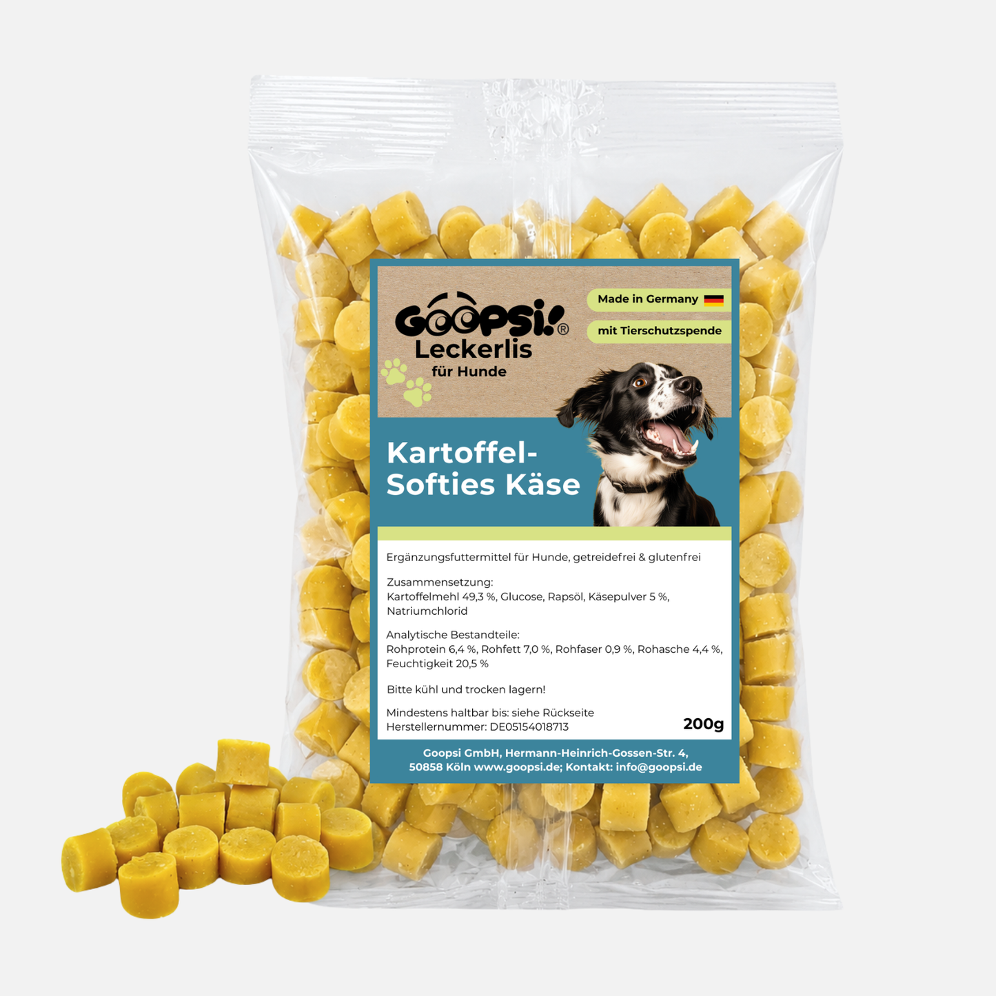 Kartoffel-Softies Käse Mini - Trainingshappen