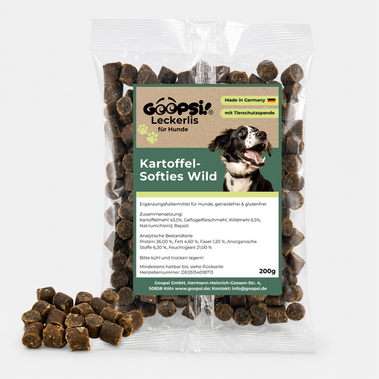 Kartoffel-Softies Wild Mini - Trainingshappen