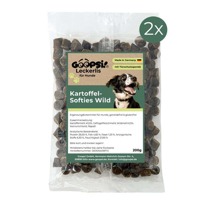 Kartoffel-Softies Wild Mini - Trainingshappen (ab 200 g)