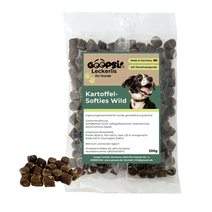 Kartoffel-Softies Wild Mini - Trainingshappen (ab 200 g)