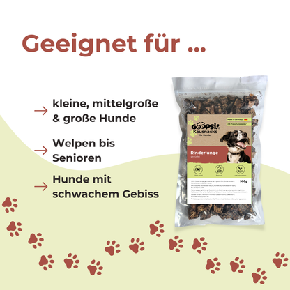 Rinderlungenwürfel 500g