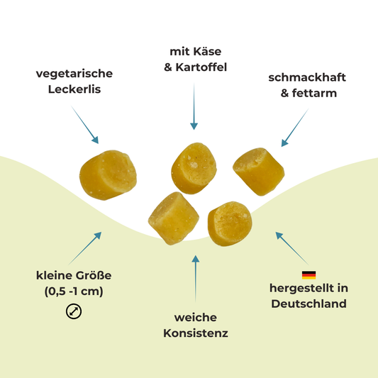 Kartoffel-Softies Käse Mini - Trainingshappen