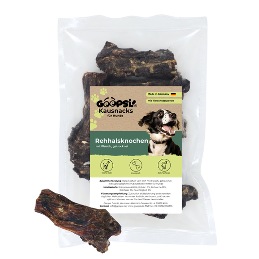 Rehhalsknochen getrocknet