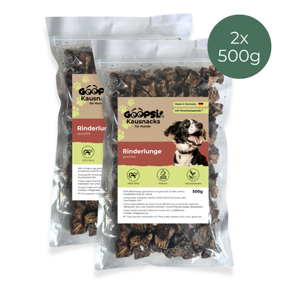 Rinderlungenwürfel 500g