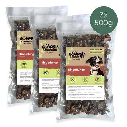 Rinderlungenwürfel 500g