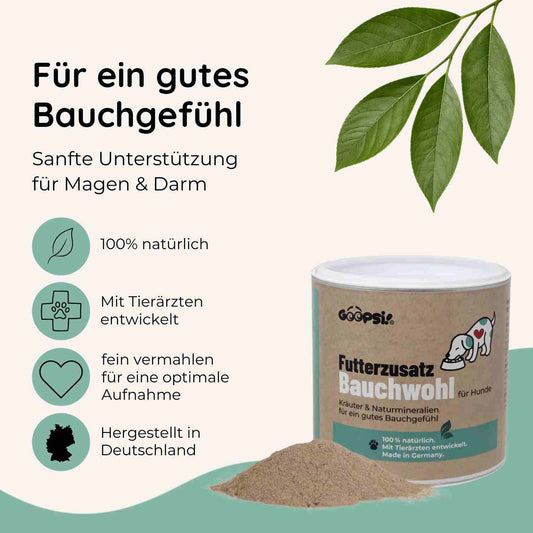 Futterzusatz Bauchwohl