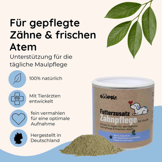 Futterzusatz Zahnpflege