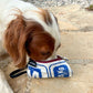 Futterbeutel Futterdummy für Hunde Apportierspielzeug Snackdummy zum trainieren und spielen upcycling aus Reissack fairtrade nachhaltig befüllbar