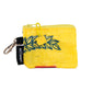 Goopsi nachhaltiger Kotbeutelspender Kotbeuteltasche upcycling Poop bag aus Reissack mit Edelstahlkarabiner zum Befestigen an Leine oder Gürtelschlaufe für gängige Kotbeutelrollen (bis 6cm) geeignet fairtrade