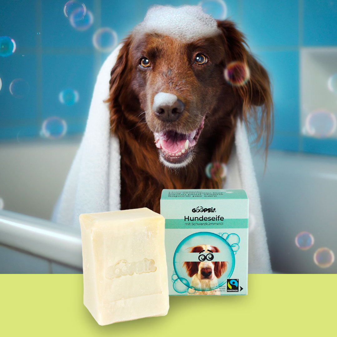 Goopsi - faire und natürliche Hundeseife 